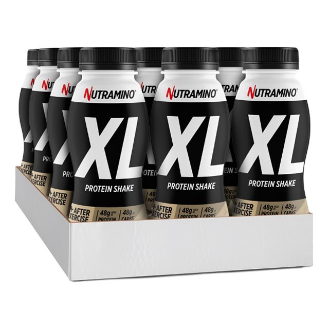 Product Image for Nutramino xl protein shake vanilla 12x475ml