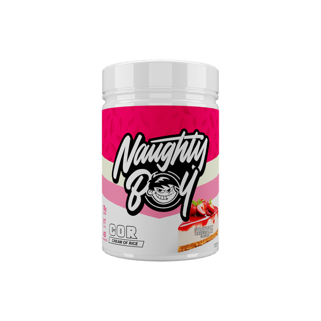 Naughty Boy Cream of Rice Strawberry Cheesecake 1kg | Hälsokost - Livsmedel - Gröt & Gryn | Gymkraft