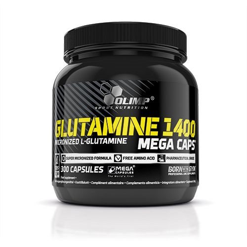Olimp Sport Nutrition Glutamine Mega 300 Kapslar | Kosttillskott - Aminosyror - L-Glutamin | Gymkraft
