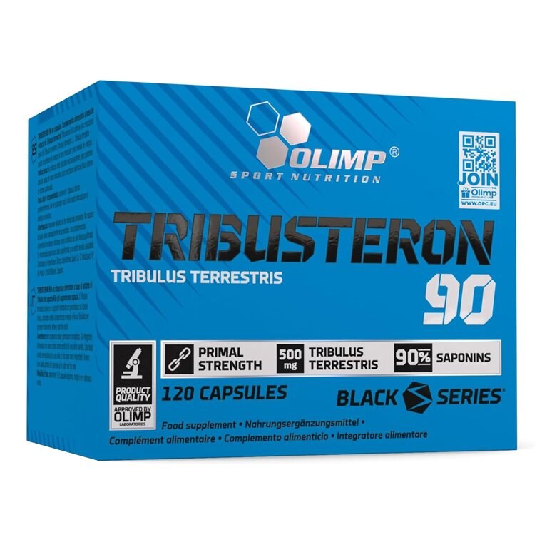 Olimp Sport Nutrition Tribusteron 90 120 Kapslar | Kosttillskott - Muskelbyggande - Tribulus Terrestris | Gymkraft