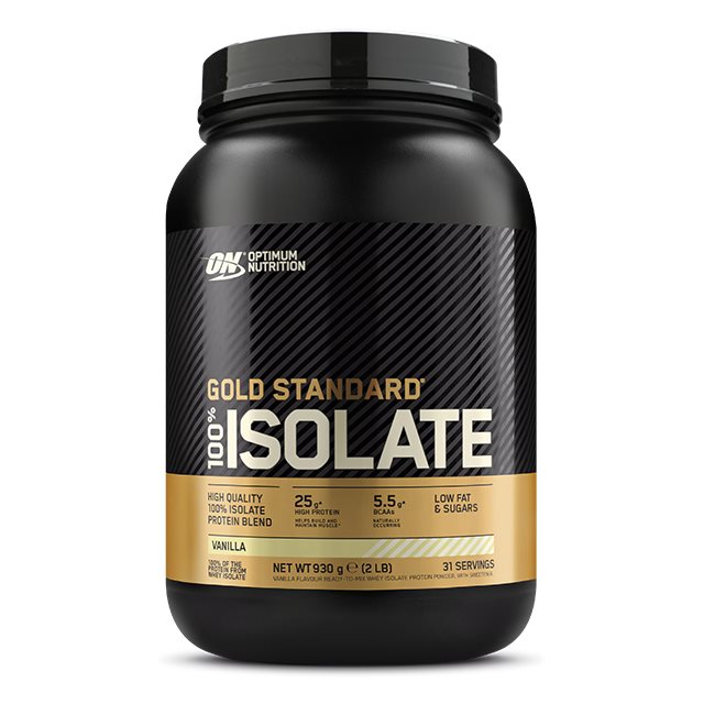 Optimum Nutrition Gold Standard 100% Isolate Vanilla 930g