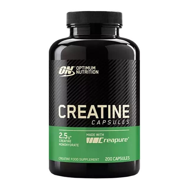 Optimum Nutrition Creatine 2500 200 Kapslar | Kosttillskott - Träningstillskott - Före träning | Gymkraft
