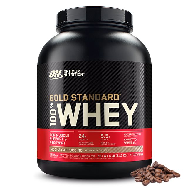 Optimum Nutrition Gold Standard 100% Whey Mocha Cappuccino 2,27kg
