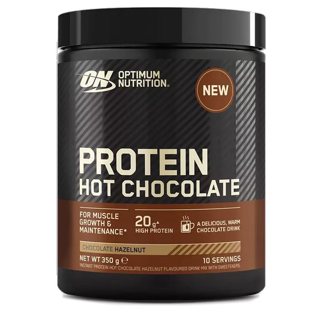 Product Image for Proteinpulver - Optimum Nutrition -  Protein Hot Chocolate Hazelnut 350g