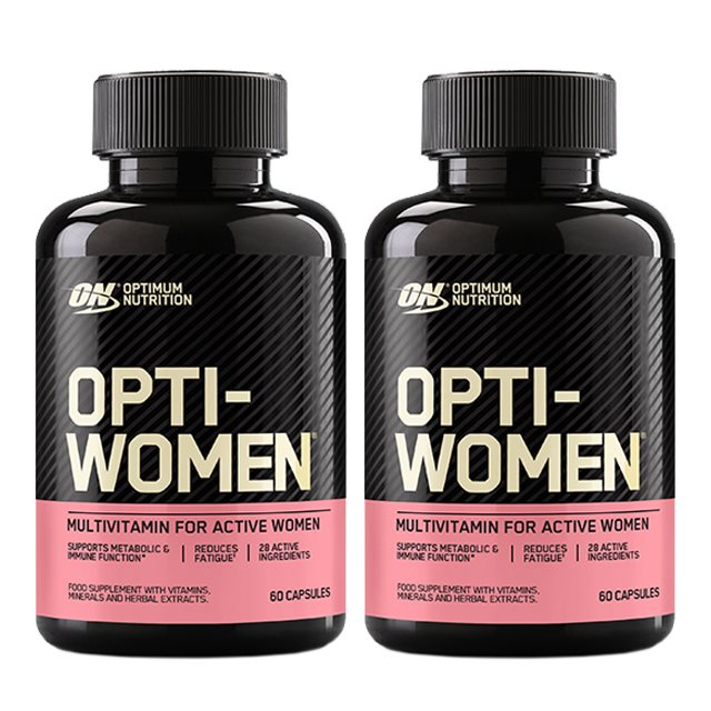 Optimum Nutrition Opti-Women 2x60 kapslar | Kosttillskott - Vitaminer & Mineraler - Multivitamin | Gymkraft