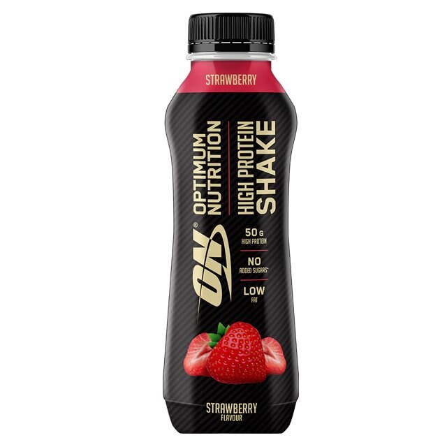 Product Image for Optimum nutrition high protein shake strawberry 500ml