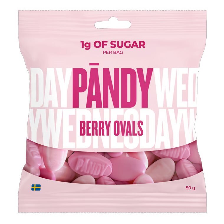 Pändy Candy Berry Ovals 50g