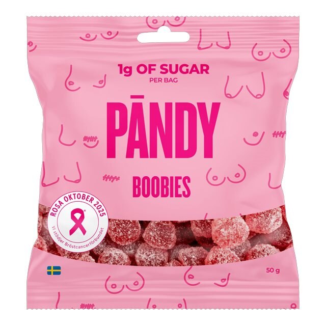 Pändy Candy Boobies 50g | Hälsokost - Livsmedel - Snack & Godis | Gymkraft