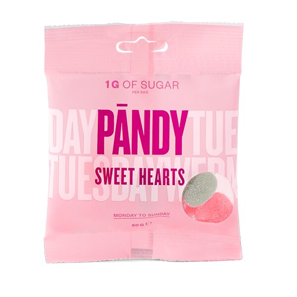 Pändy Candy Sweet Hearts 50g