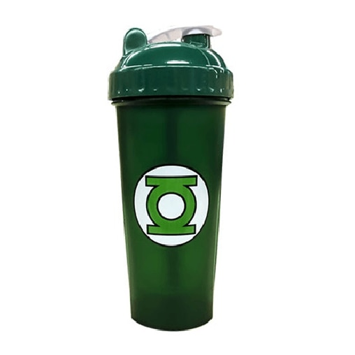 Perfect Shaker Green Lantern 800ml | Träningstillbehör - Vattenflaskor & Shakers | Gymkraft