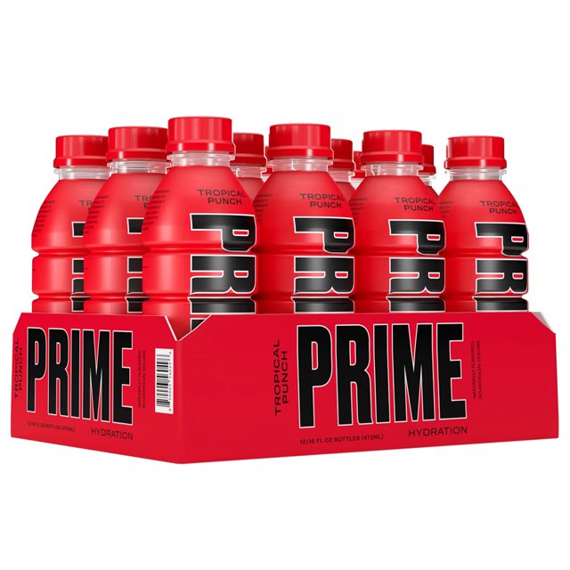 Prime Hydration Tropical Punch 12x500ml