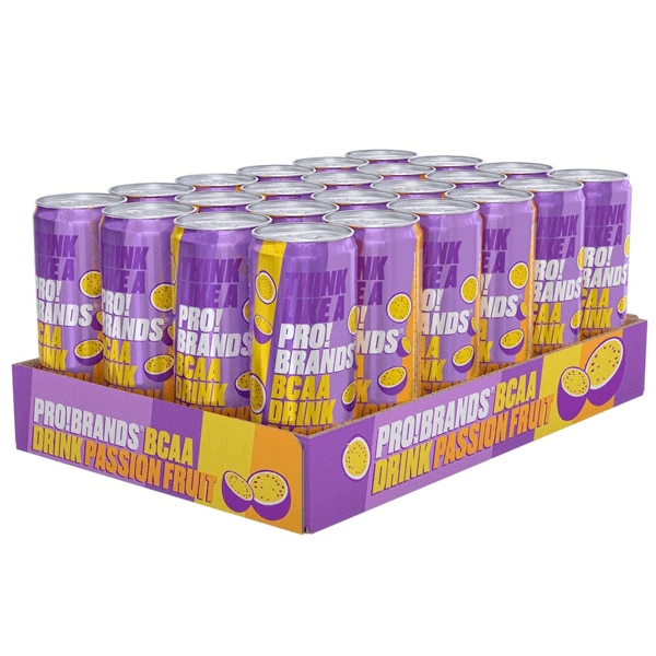Product Image for Probrands bcaa passion fruit 24x330ml