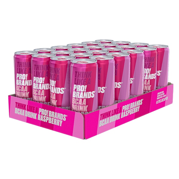 Product Image for Probrands bcaa raspberry 24x330ml