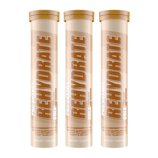 ProBrands Rehydrate Cola 3x20 brustabletter | Kosttillskott - Vätskeersättning | Gymkraft