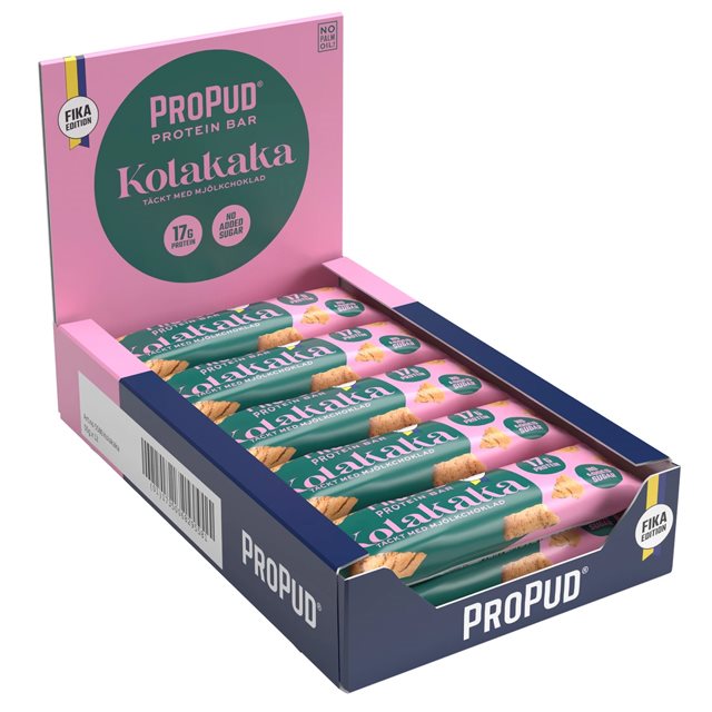 Njie Propud Proteinbar Kolakaka 12x55g | Kampanjer 1 - Bars Kampanj! Köp minst 3 - Få 15% EXTRA rabatt! | Gymkraft