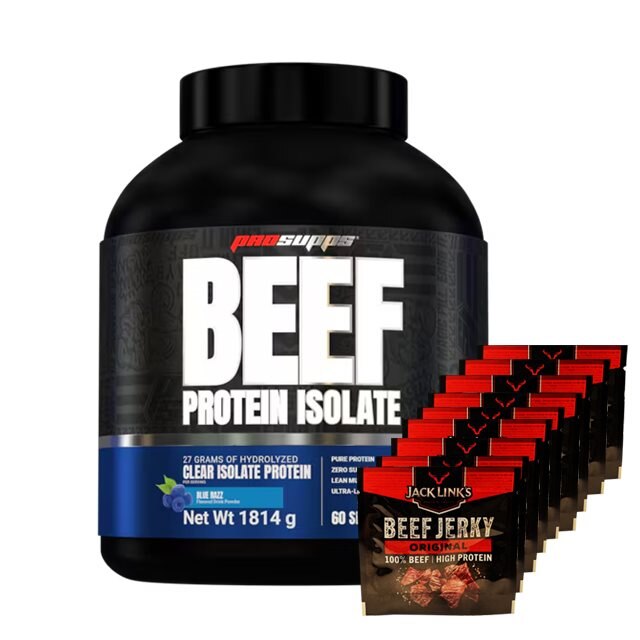 Pro Supps Beef Protein Isolate Blue Razz 1816g | Kosttillskott - Träningstillskott - Efter träning | Gymkraft