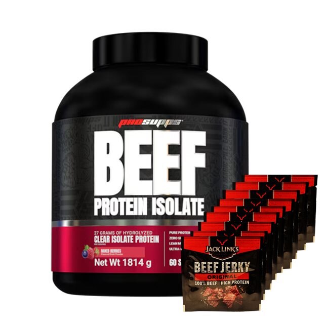 Pro Supps Beef Protein Isolate Mixed Berry 1816g | Kosttillskott - Träningstillskott - Efter träning | Gymkraft