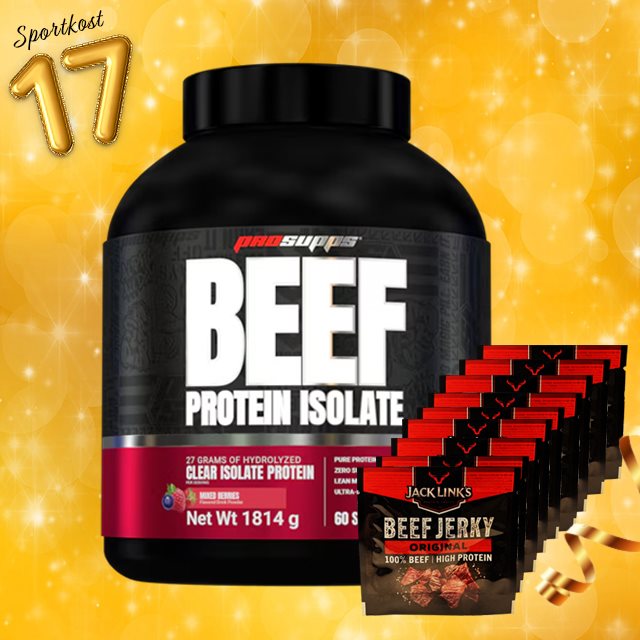 Product Image for Proteinpulver - Pro Supps -  Beef Protein Isolate Mixed Berry 1816g
