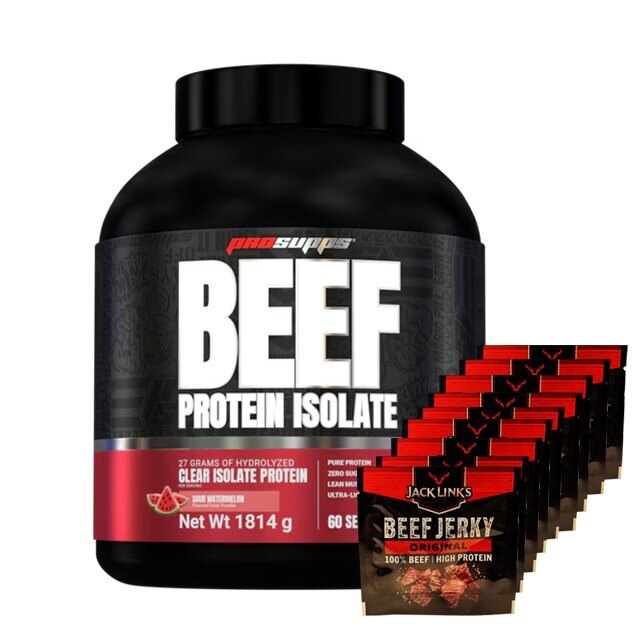 Pro Supps Beef Protein Isolate Sour Watermelon 1816g | Kosttillskott - Träningstillskott - Efter träning | Gymkraft