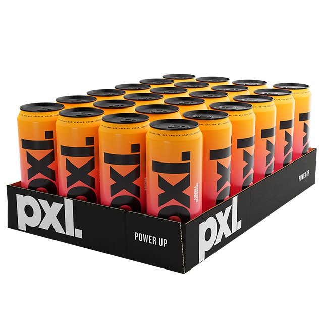 PXL Energy High Score 24x500ml | Drycker - Energidryck - Sockerfri energidryck | Gymkraft