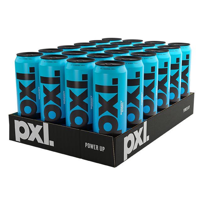 PXL Energy Insert Coin 24x500ml | Drycker - Energidryck - Sockerfri energidryck | Gymkraft