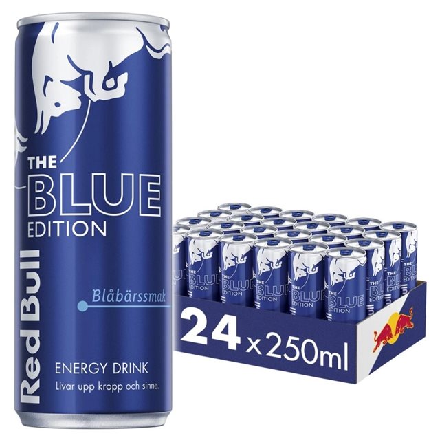 Red Bull Blue Edition 24x250ml | Drycker - Energidryck - Red Bull energidryck | Gymkraft