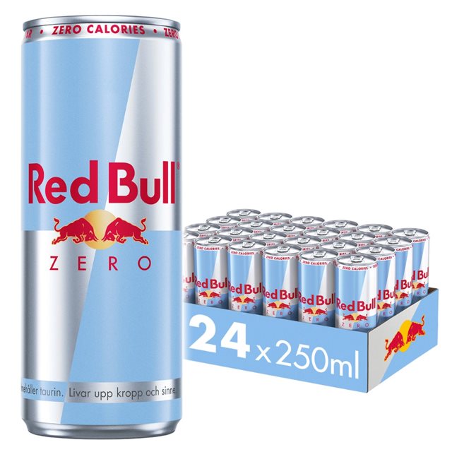 Red Bull Zero 24x250ml | Drycker - Energidryck - Sockerfri energidryck | Gymkraft