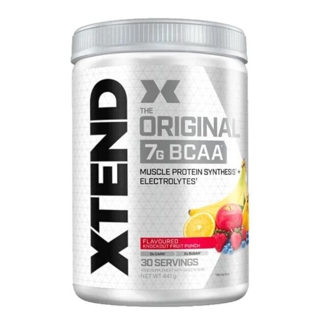 Scivation Xtend BCAA Knockout Fruit Punch 30 servings | Kosttillskott - Aminosyror - BCAA | Gymkraft