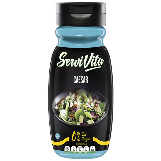 ServiVita Ceasar 320ml | HÀlsokost - Livsmedel - Kalorifria sÄser | Gymkraft