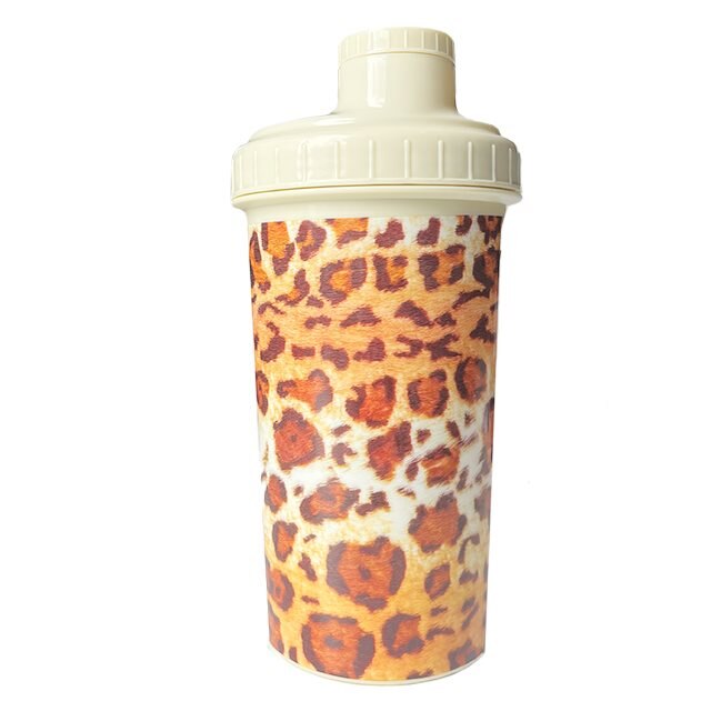 Shaker Leopard 700ml | Träningstillbehör - Vattenflaskor & Shakers | Gymkraft