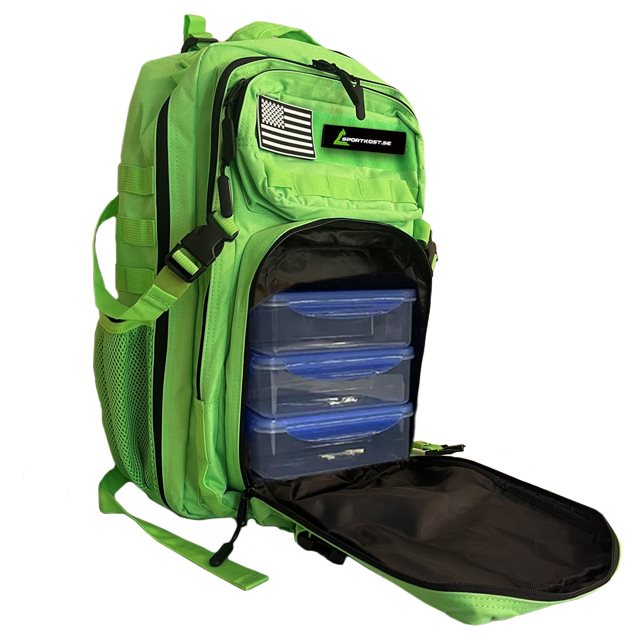 Sportkost Tactical Cooler Backpack Green | Träningstillbehör - Träningsväskor & Ryggsäckar | Gymkraft