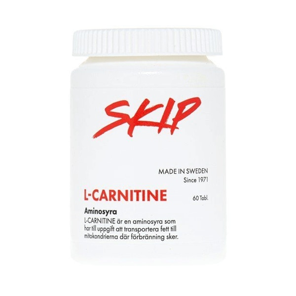 Skip Nutrition L-Carnetine 400mg 60 tabletter | Kampanjer - Kom i beachform till sommaren | Gymkraft