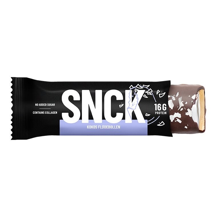 SNCK Proteinbar Kokos Flödebollen 55g
