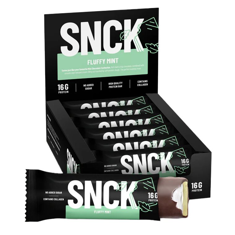 SNCK Proteinbar Fluffy Mint 12x55g