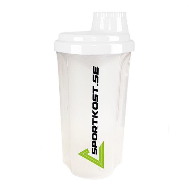 Sportkost Shaker Transparent 700ml | Träningstillbehör - Vattenflaskor & Shakers | Gymkraft