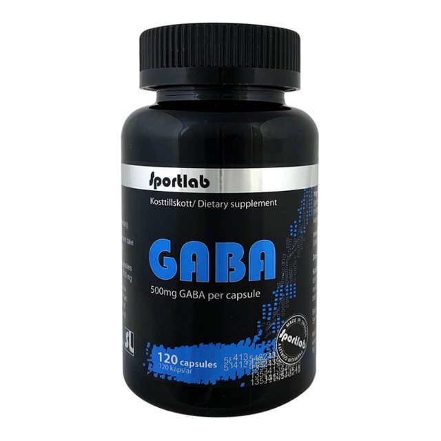 Product Image for Sportlab gaba 500mg 120 kapslar