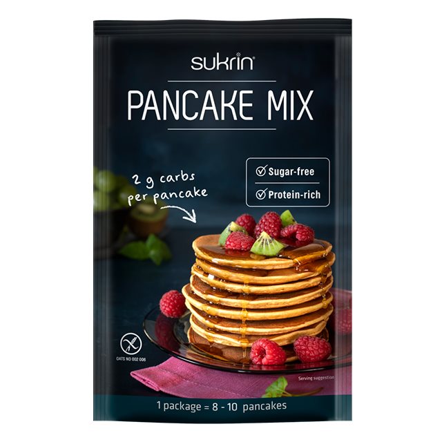 Product Image for Proteinpulver - Sukrin -  Pancake Mix 100g