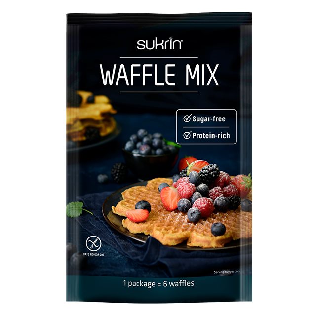 Product Image for Proteinpulver - Sukrin -  Waffle Mix 100g