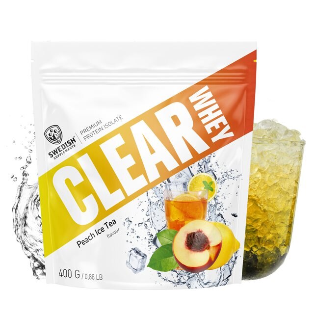 Product Image for Proteinpulver - Swedish Supplements -  Clear Whey Peach Ice Tea 400g