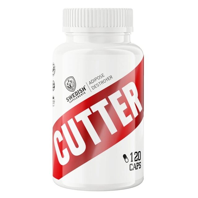 Swedish Supplements Cutter 120 kapslar | Kosttillskott - Viktkontroll - Viktminskning - Fettförbrännare | Gymkraft