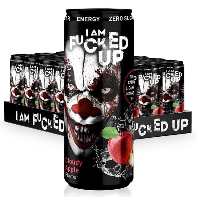 Product Image for Swedish supplements fucked up rtd cloudy apple 24x330 ml