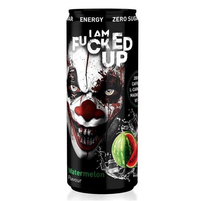 Product Image for Swedish supplements fucked up rtd watermelon 330 ml