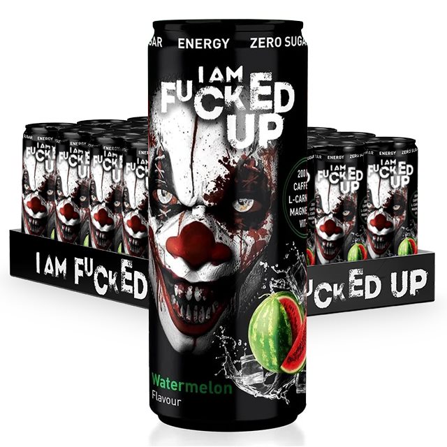 Product Image for Swedish supplements fucked up rtd watermelon 24x330 ml