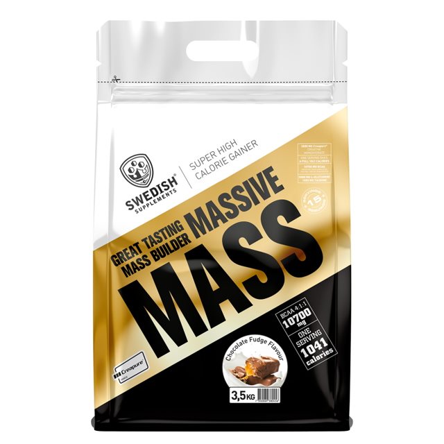 Swedish Supplements Massive Mass Chocolate Fudge 3,5kg