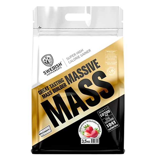 Swedish Supplements Massive Mass Strawberry Milkshake 3,5kg