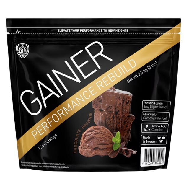 Swedish Supplements Performance Gainer 2,5kg | Kosttillskott - Träningstillskott - Efter träning | Gymkraft
