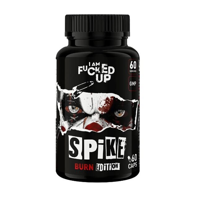 Swedish Supplements Fucked Up Spike 60 Kapslar | Kosttillskott - Viktkontroll - Viktminskning - Fettförbrännare | Gymkraft