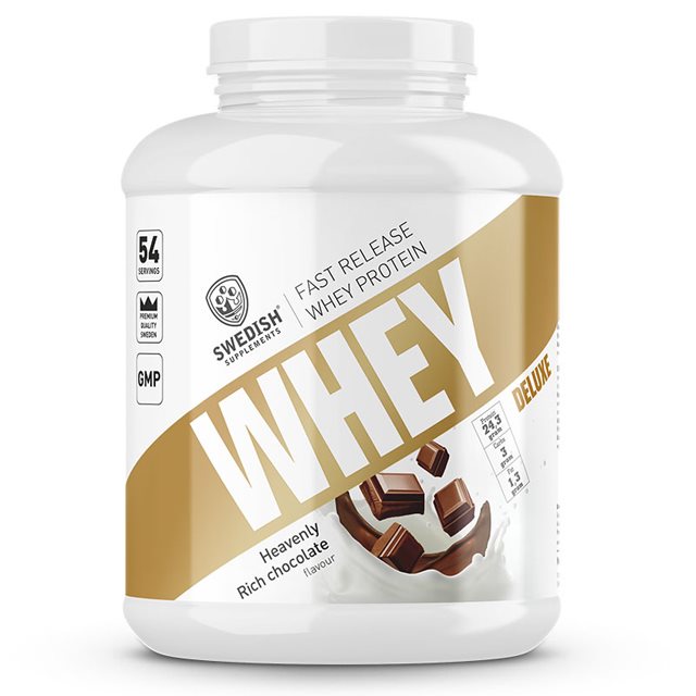 Swedish Supplements Whey Protein Deluxe Heavenly Rich Chocolate 1,8kg