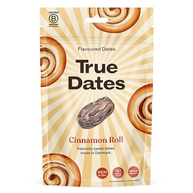 True Dates Cinnamon Roll 100g | Kampanjer 1 - Snacks kampanj! Köp minst 3 - få 15% EXTRA rabatt | Gymkraft
