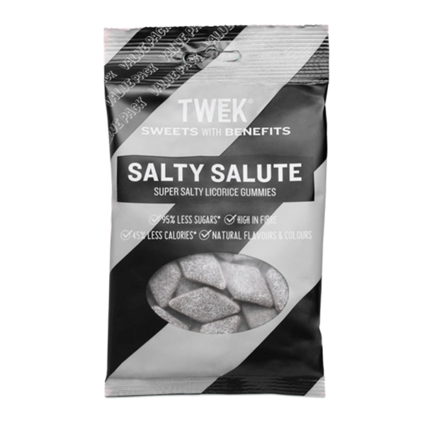TWEEK 80g Salty Salute | Kampanjer 1 - Snacks kampanj! Köp minst 3 - få 15% EXTRA rabatt | Gymkraft